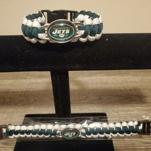 2/$12. New York Jets NFL Paracord Bracelet